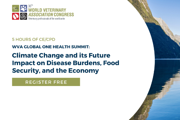 The logo promoting the WVA Global One Health Summit