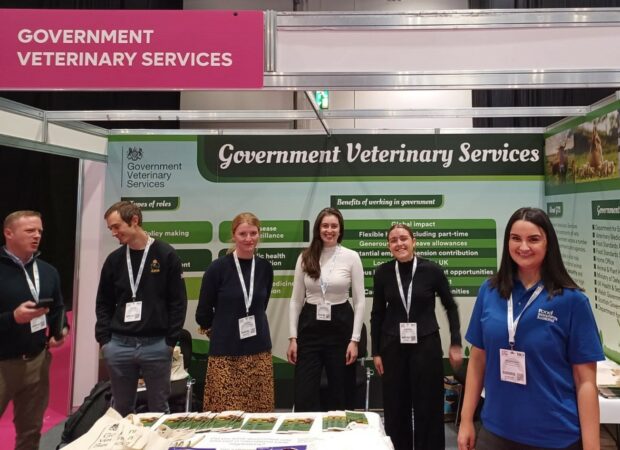 GVS Stand and staff